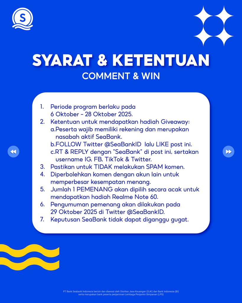 SeaBank Indonesia tweet media