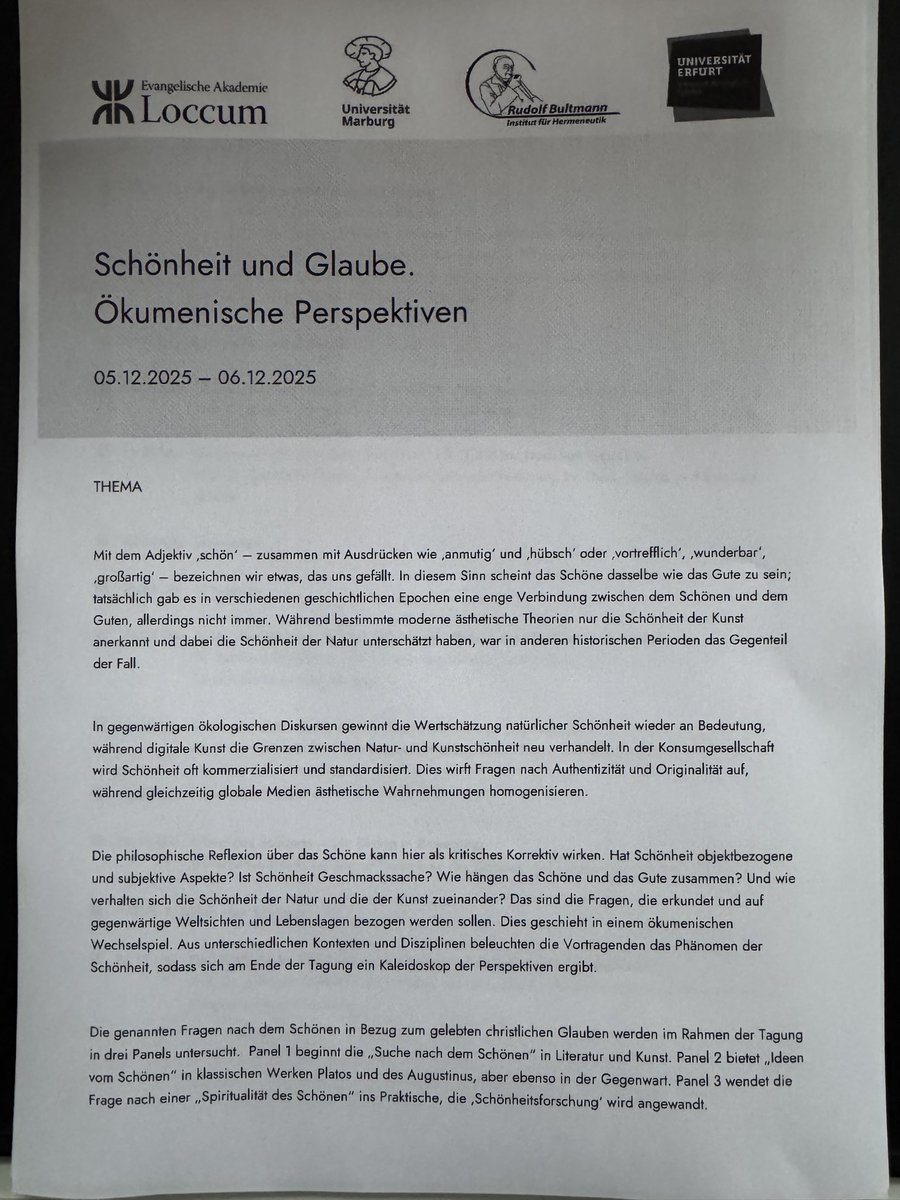 MalteD_Krueger's tweet photo. Ökumenische Nilolaustagung im Kloster Loccum „Schönheit und Glaube“ - Anmeldungen jetzt ab sofort möglich: herzliche Einladung! https://t.co/u8LU4lqjm7