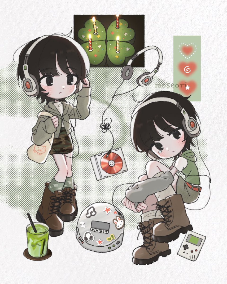 moseori_STUDIO's tweet image. 💿🎵
남캐가 넘 어려웠어요..