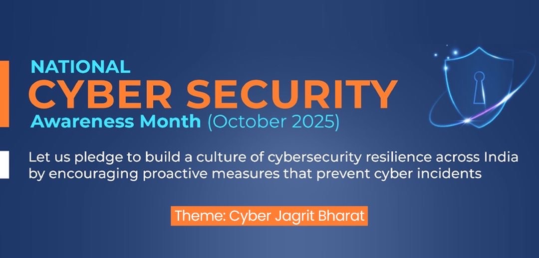 🛡️ Deolali Cantonment Board is observing National Cyber Security Awareness Week from 24th October 2025 to 31st October 2025 to promote Cyber Security Awareness among citizens. 💻🔒
#CyberJagritBharat #CyberAwareIndia #CyberSecurityAwareness #NCSAM2025