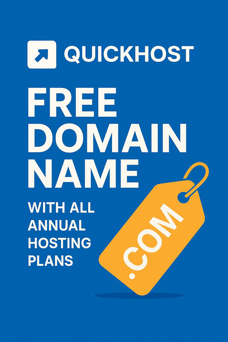 QuickHostUK's tweet photo. 👉 https://t.co/QFd3LwQ4ST

#freedomain #Domains #domainnameforsale https://t.co/INOX4ZUuaf