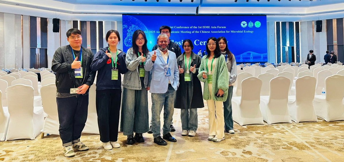 tanvirahman's tweet photo. ISME Asia Forum meeting, Hangzhou, China, 2025 #ISME https://t.co/fpTtFFFGE2