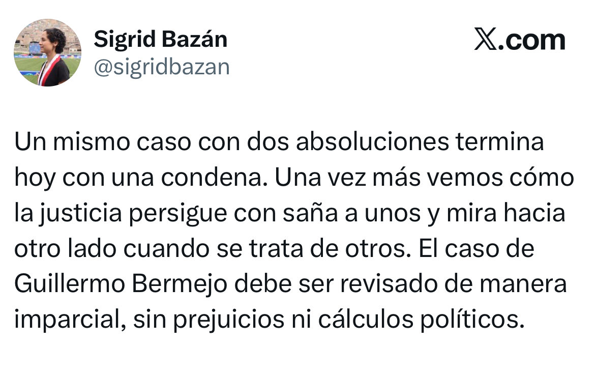 Sigrid Bazán defendiendo al terrorista Guillermo Bermejo. 🤡