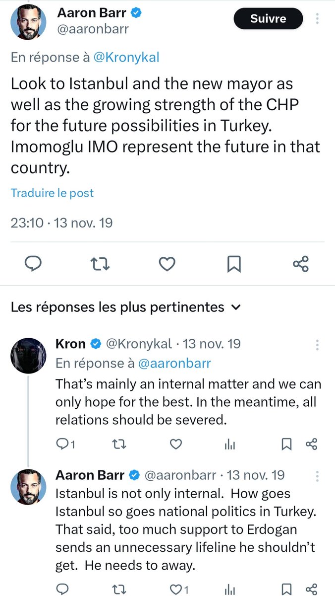 Hüseyin Gün’ün itiraflarında eski CIA çalışanı olduğu söylenen Aaron Barr büyük önem taşıyor. Kendisi şöyle itiraflarda bulunmuş:

"Rakip parti destekçilerinin yazışmaları Aaron Barr (eski CIA çalışanı) ve teknik ekip tarafından analiz edilirdi." 

"İmamoğlu'na iletilmek üzere