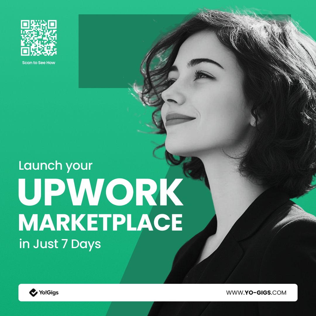 _YoGigs's tweet image. Want to build a platform like Upwork but don’t know where to start?
With Yo!Gigs Upwork Clone, you can launch your own freelance marketplace in no time -fully customizable, scalable, and ready to go live.

Explore Now: yo-gigs.com/upwork-clone.h…

#UpworkClone #upworkmarketplace