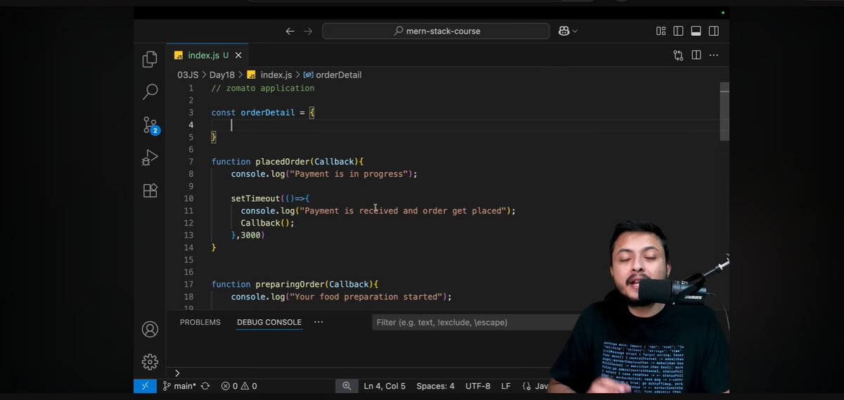Durgeshy_adav's tweet image. 🚀 Day 33 Done!
Explored Callback Hell in JS 🔥
Understood async flow & how nested callbacks complicate code 🧠
Leveling up after mastering Event Loop 💪
#100DaysOfCode #JavaScript #WebDev #CoderArmy