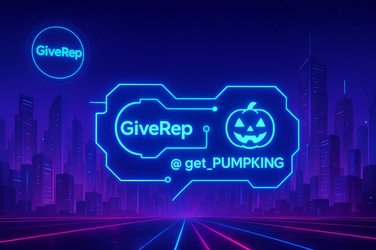 Good morning ✨
🔥 The future of Web3 loyalty is here!
🤝 <a href="/GiveRep/">GiveRep</a> × <a href="/get_PUMPKING/">PUMPKING Official</a> — building the bridge between reputation &amp; AI memes! 🚀