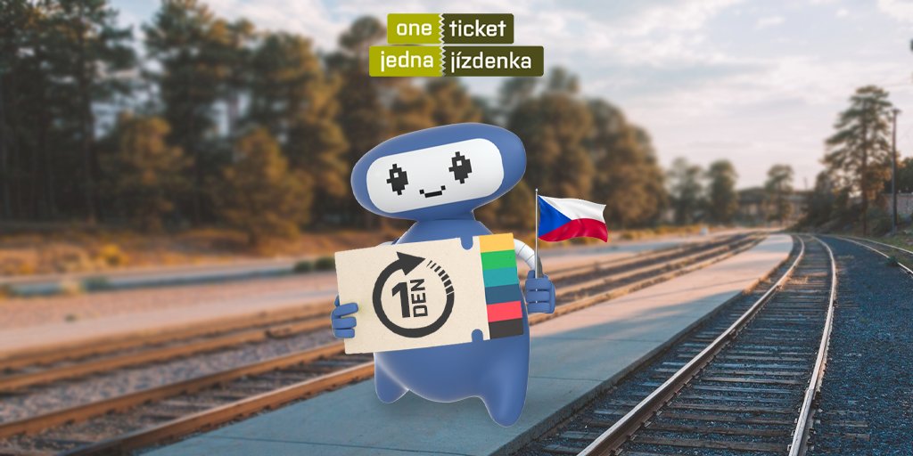 🇨🇿Zítra je státní svátek – čas vyrazit na výlet!
🎯Máme tip, jak den volna využít naplno:
🚆Pořiďte si jednodenní síťovou #oneticket.
🛤️Svezete se s ní kamkoli po české železnici – i s více dopravci.
😎Užijte si den plný objevování!
#JednaJízdenka #CestujPoČesku #StátníSvátek