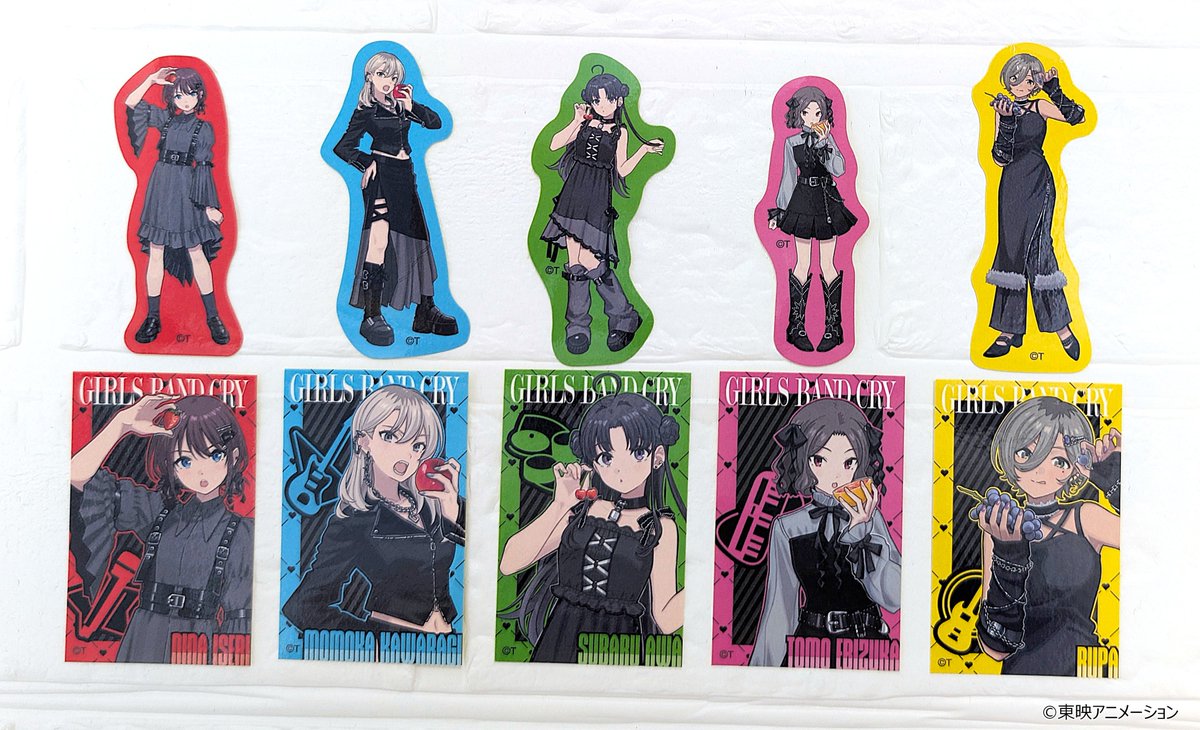 🎤一般販売 受付中🎸 アニメ「ガールズバンドクライ」×HMV POP UP SHOP