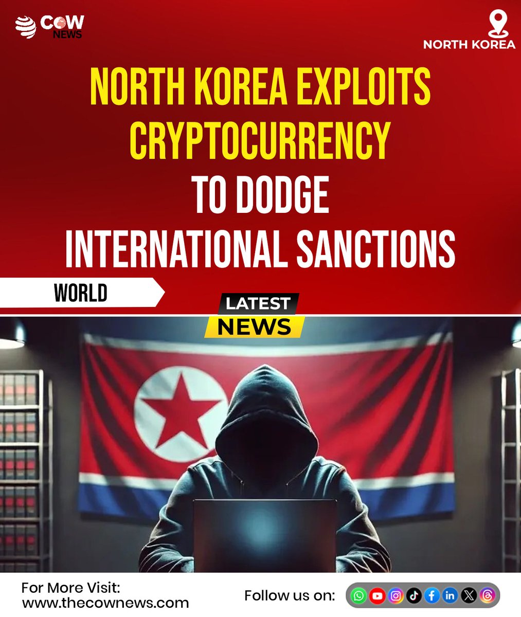 COWNewsOfficial's tweet image. 📜 Read full Update in comment 

thecownews.com/north-korea-us…

#NorthKorea #CryptoSanctions #TheCOWNews