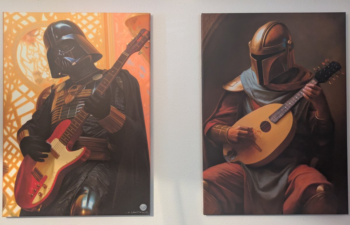 Nerd me is very happy. Found the Mandalorian at SPIEL this year :)