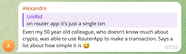 routerprotocol's tweet image. Somehow Monday morning feels good now