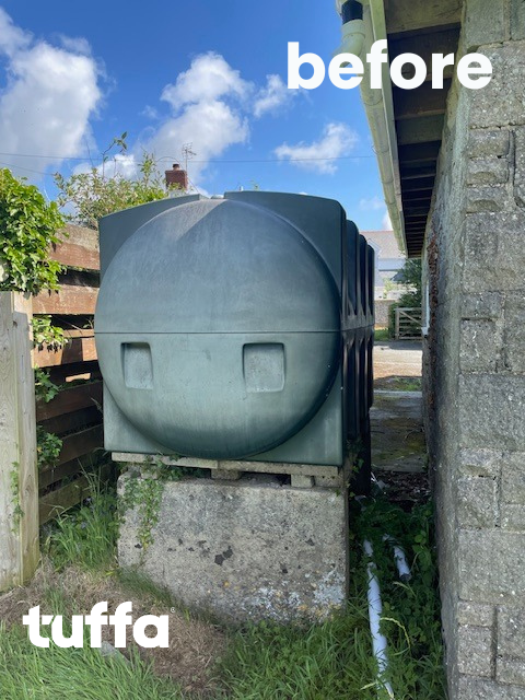 🔥 Old ➡️ new in Pembrokeshire!

A great install by GGT Thomas &amp; Son replacing an older tank with our 1150L Plastic FirePro®👏

Fire-protected ✅
Bunded ✅
Slim and smart ✅

🔗 ow.ly/trzG50XcUL1

#TuffaUK #FirePro #OilTank #Pembrokeshire #BeforeAndAfter #TankReplacement