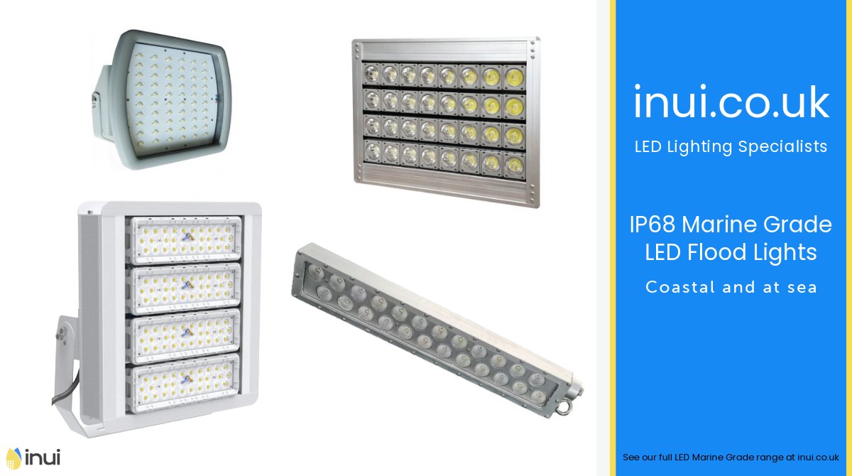 inui_uk's tweet image. LED MARINE GRADE FLOOD LIGHT RANGE 🌊🚢

✅ Aluminium casing
✅ Powder coating
✅ Made to order

See the full range at ow.ly/NTh750QklSW

#ledlighting #uvc #led #IP68 #ledmarinegrade #IlluminateYourBoat #energyefficiency #cleanersmarterbrighter
