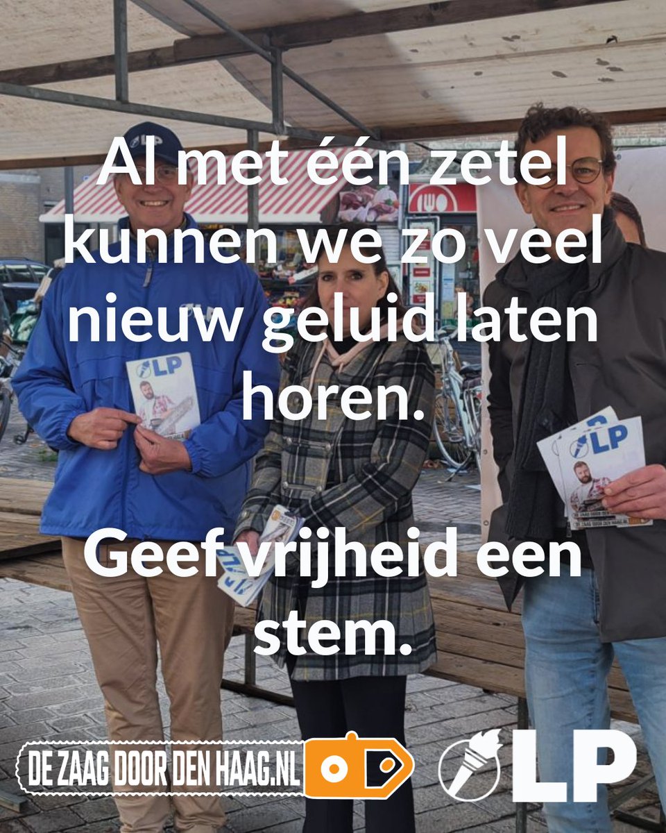 StemLP's tweet image. Strategisch stemmen houdt alles bij het oude. Met één zetel kan de LP al een principieel geluid laten horen in Den Haag. Eén zetel is genoeg om Nederland wakker te schudden en te vechten tegen de technocratische transitie. De zaag door Den Haag!