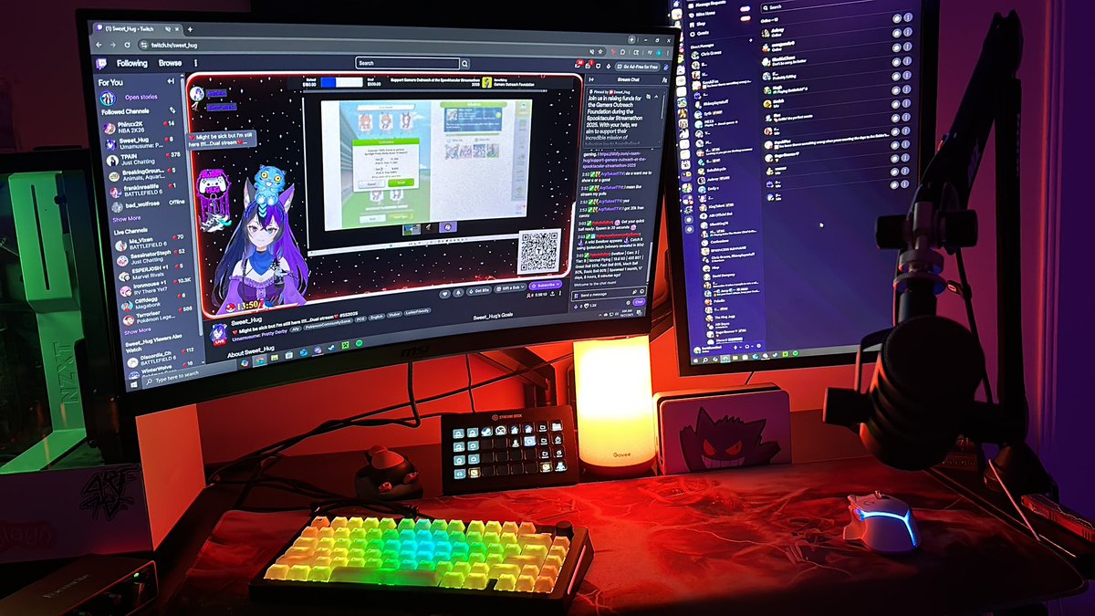 Always love setting my mood with <a href="/GoveeOfficial/">GOVEE</a> 

Also s/o to <a href="/HugTheInsane/">Sweet_Hug</a> for being a comfort Vtuber streamer