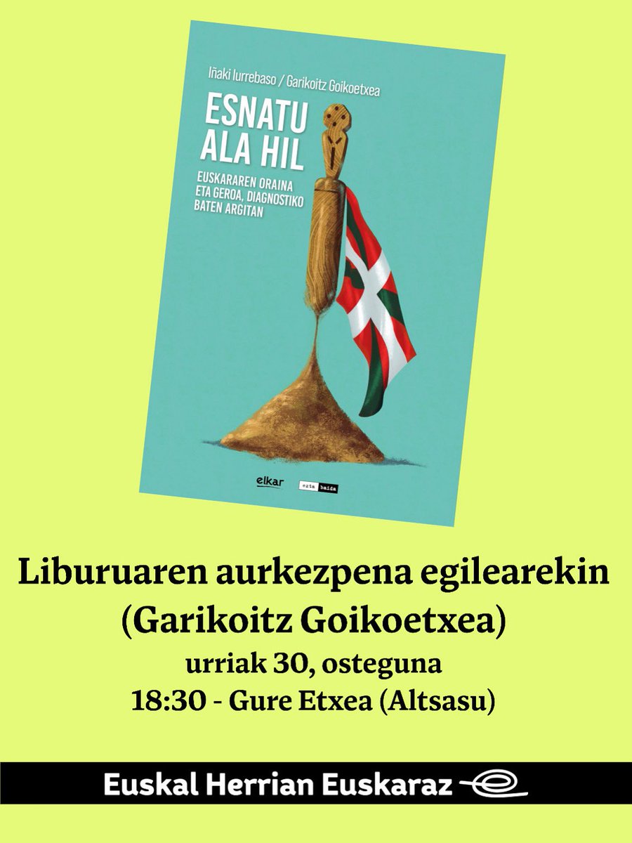 Altsasuko Euskal Herrian Euskaraz tweet media