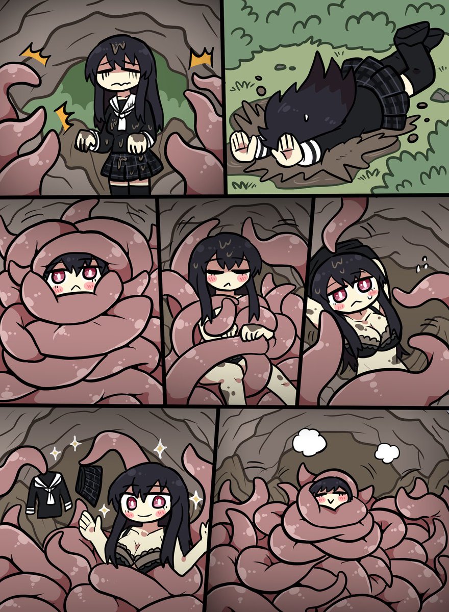 skebを納品しました🐙✨