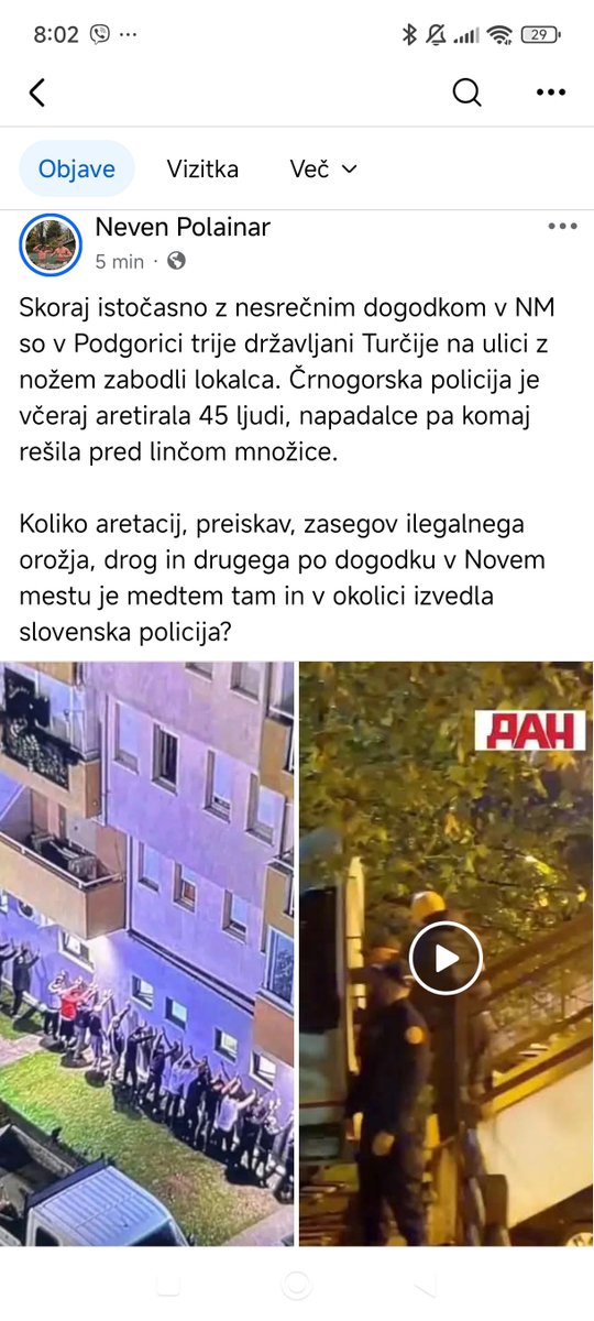 Koliko aretacij se je zgodilo pri nas? <a href="/policija_si/">policija_si</a>