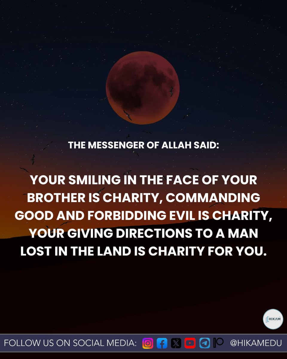 HikamEdu's tweet photo. Even smiling is charity in Islam!

#hikamedu #hikaminstitute https://t.co/DFdX4z9VYg