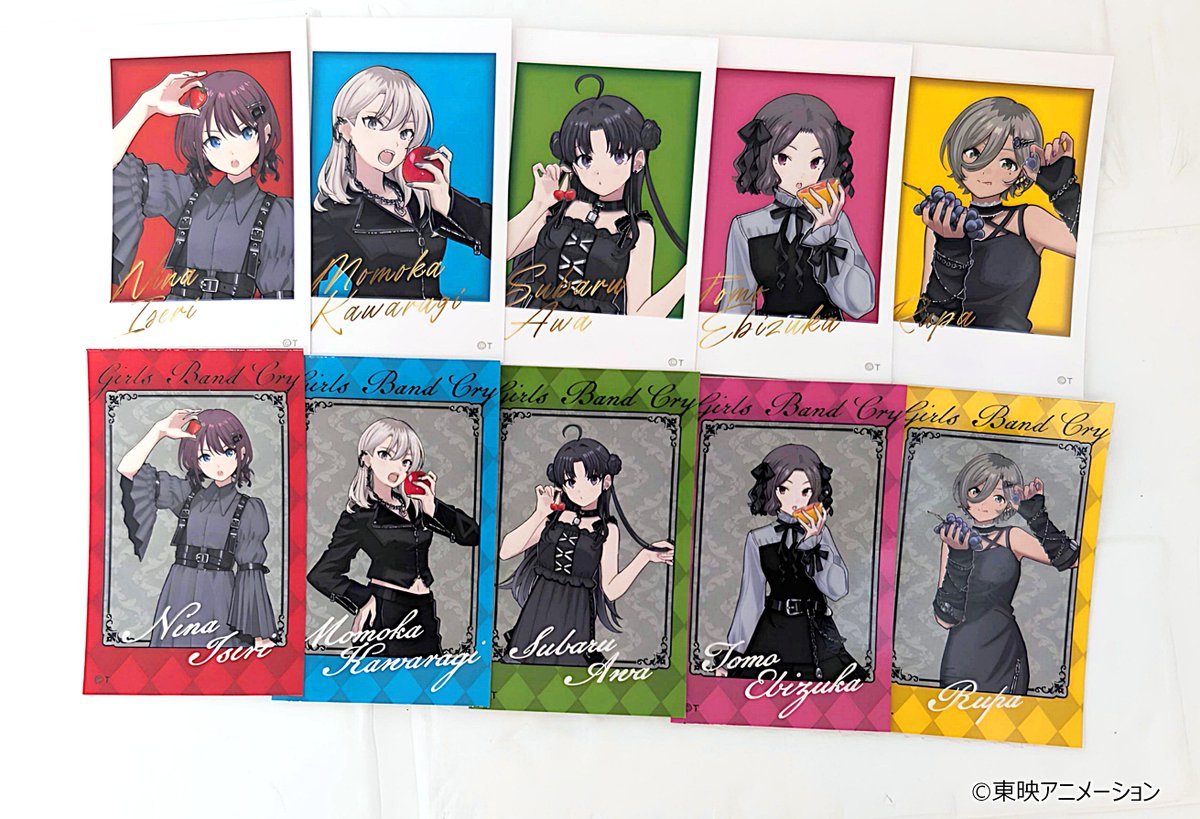 🎤一般販売 受付中🎸 アニメ「ガールズバンドクライ」×HMV POP UP SHOP