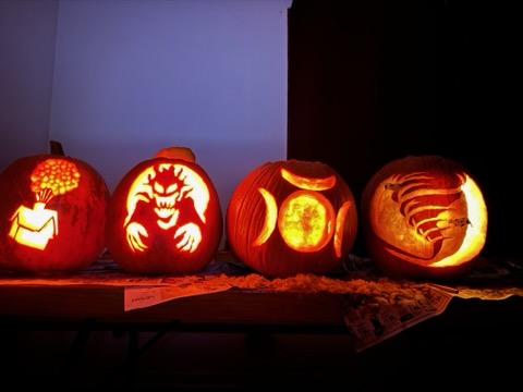 IAM8ull's tweet image. Pumpkin Carving 2024
