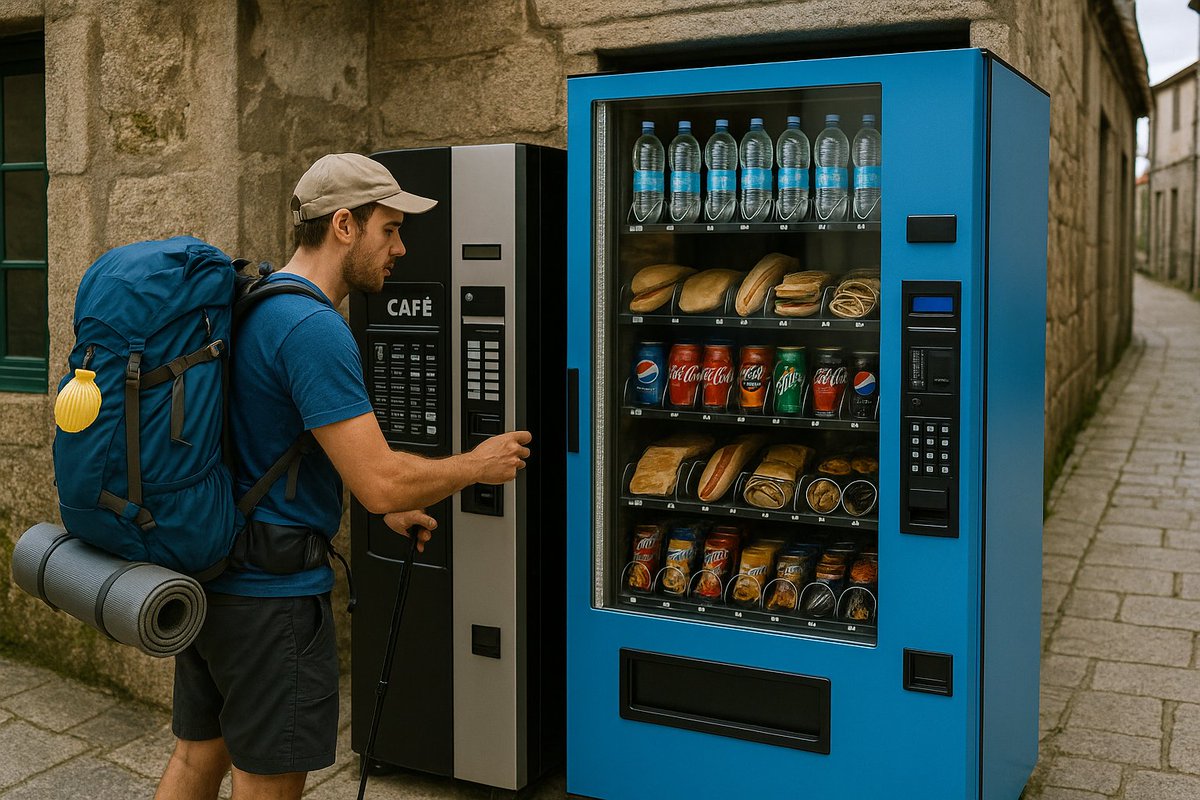HostelVending (@hostelvending) on Twitter photo Comer, beber y seguir: El vending se convierte en acompañante del peregrino
hostelvending.com/noticias-vendi…
#DistribuciónAutomática #peregrinaje #CaminoDeSantiago #máquinasexpendedoras #vending #24h #bocadilloscalientes #snacks #agua #saludable #negociosrentables #OMarco #unattended Comer, beber y seguir: El vending se convierte en acompañante del peregrino
hostelvending.com/noticias-vendi…
#DistribuciónAutomática #peregrinaje #CaminoDeSantiago #máquinasexpendedoras #vending #24h #bocadilloscalientes #snacks #agua #saludable #negociosrentables #OMarco #unattended