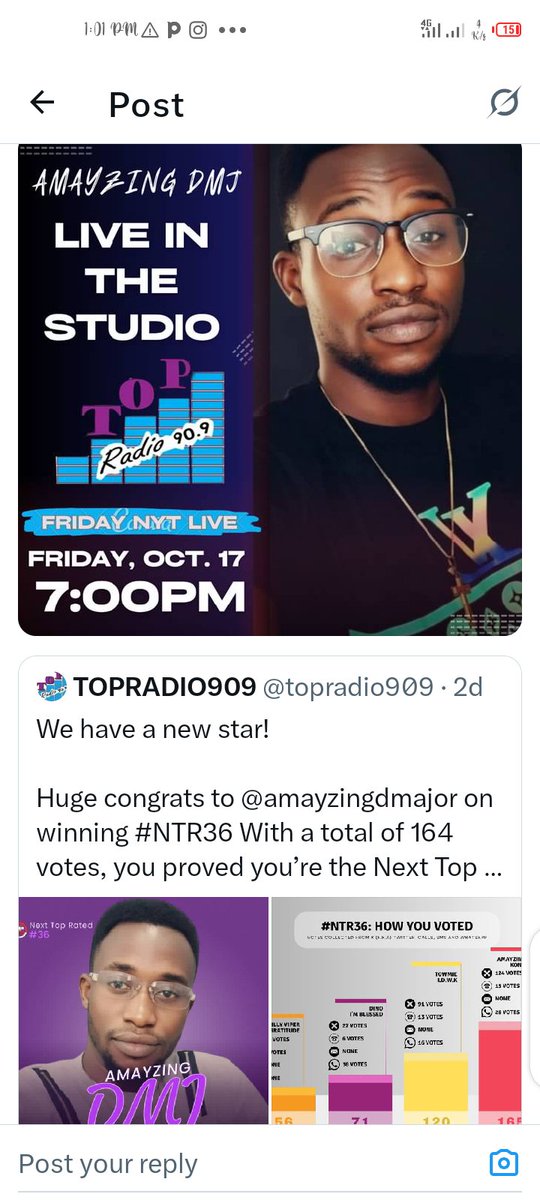 Amayzing_DMJ's tweet photo. Nexttoprated Season #36

💯💯💯💯💯💯💯💯💯 https://t.co/TlkmyR987w
