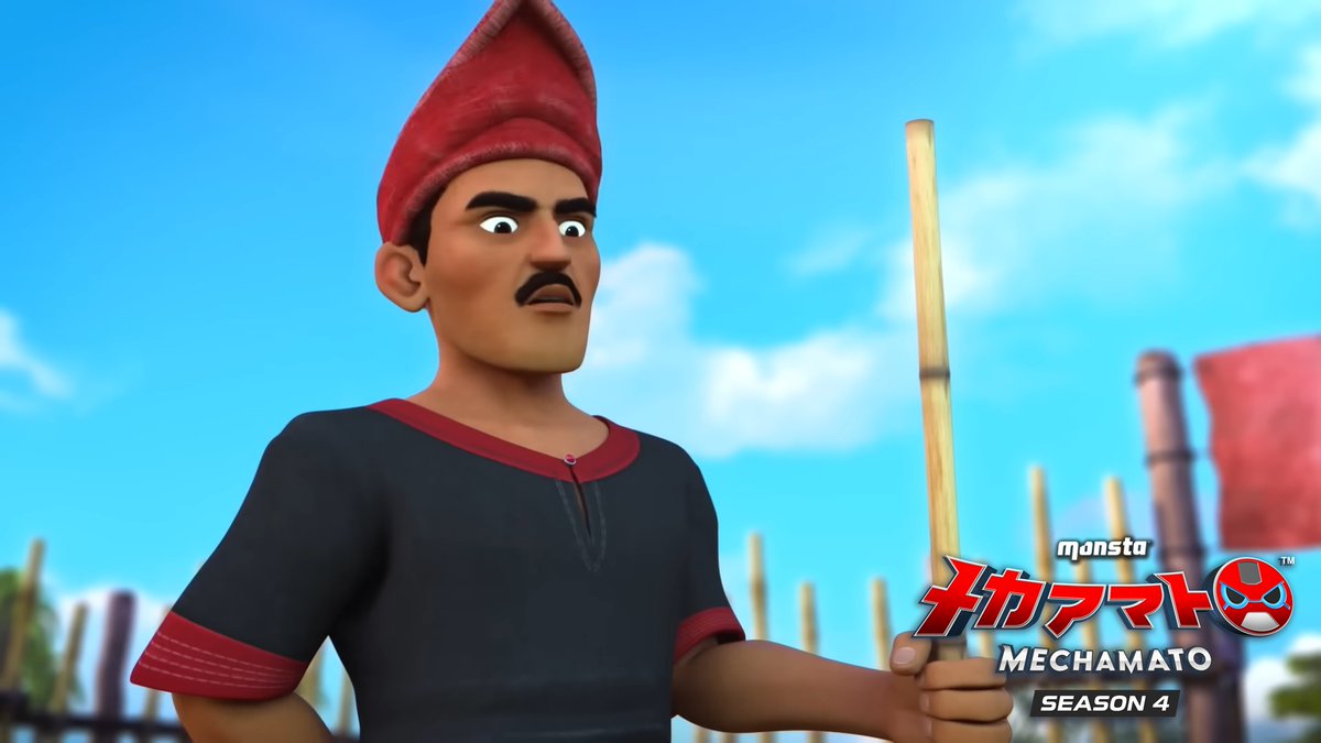 ⭐️⭐️メカアマト シーズン４⭐️⭐️
💥💥NETFLIX で配信スタート💥💥
🔗netflix.com/jp/title/81620…

強敵と戦うために師匠と猛特訓🏋️💦
新しい能力でバッドロボを捕まえよう‼️

#メカアマト #Netflix #Monsta🇲🇾