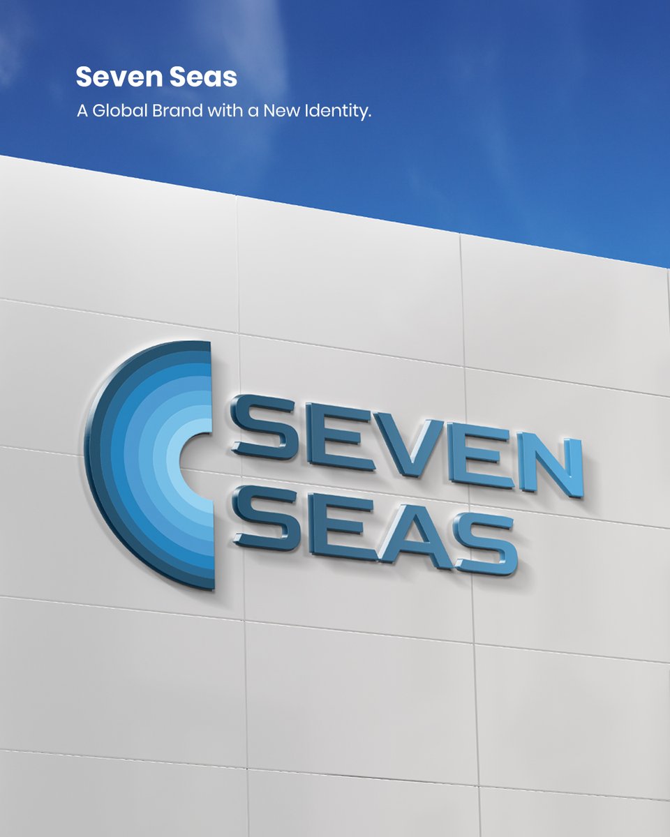 nas_code's tweet image. We’re proud to have led the #branding and visual #identity for the global transformation of Seven Seas a brand operating across multiple industries and countries.