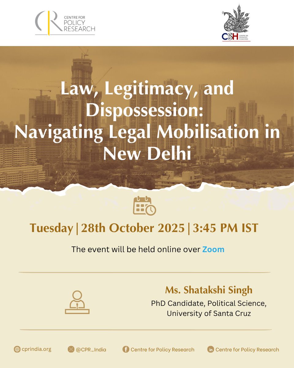 CPR India Urban tweet media