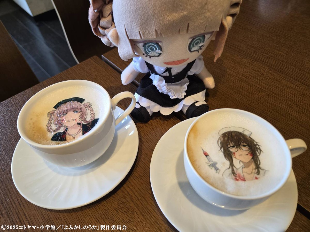 ナズナと一緒に ノイタミナショップに行ってみた♪ 店内のカフェでは