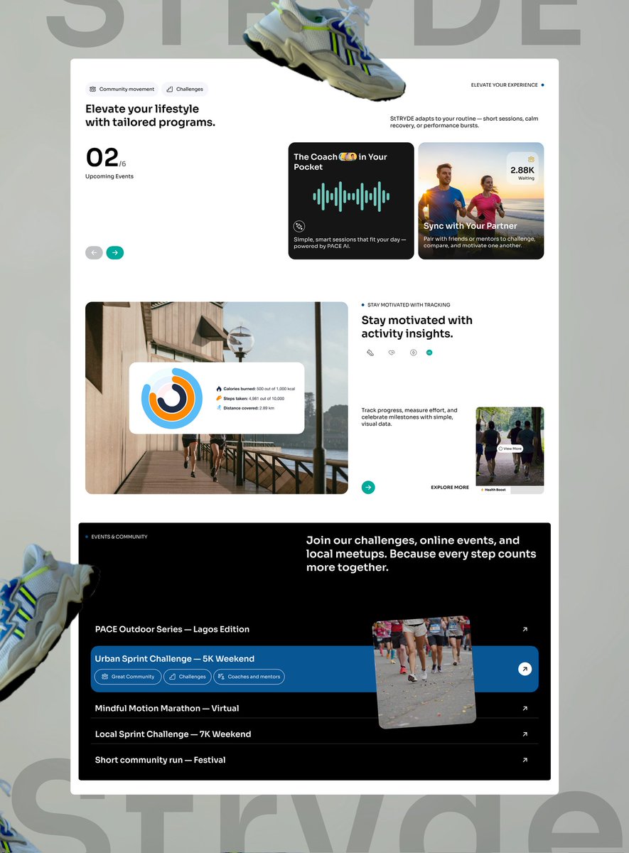 Just started exploring some community-based landing page designs lately on <a href="/figma/">Figma</a>, playing around with layouts and flow ideas.

Hope you all have a great week ahead