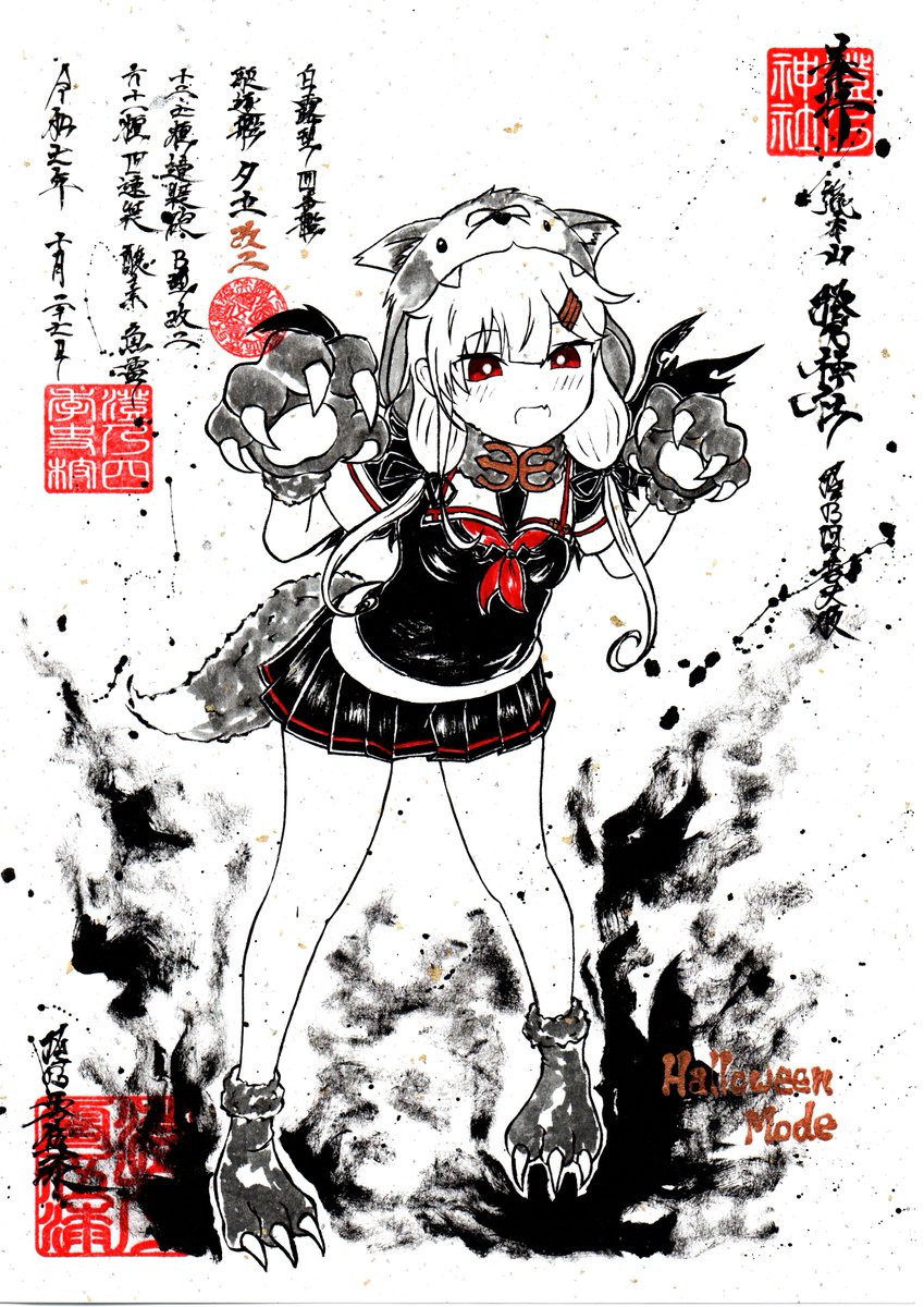 ◎オリジナル◎手描きイラスト 召喚失敗娘 ☆A4