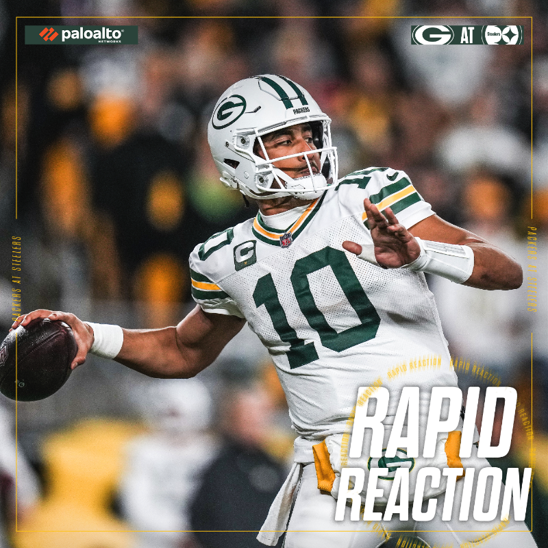 packers's tweet photo. 20-straight completions 🤯