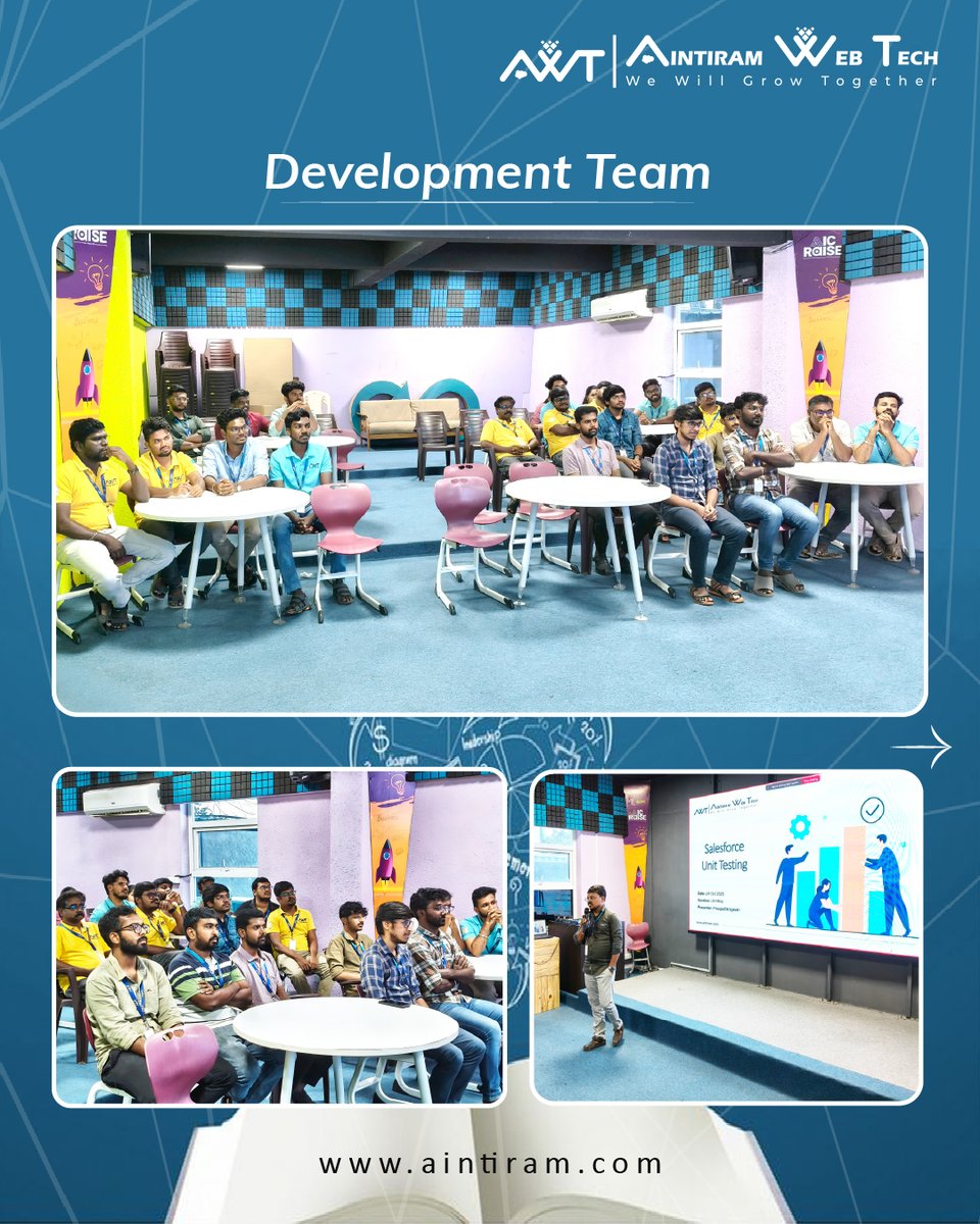 aintiram_in's tweet image. October’s #KnowledgeKonnect lit up our #workspace with #ideas, #laughter, and #learning. 

Because at @aintiram_in , every shared insight fuels our next big leap. 

#AintiramWebTech @salesforce  #SalesforcePartner #TeamAWT #ContinuousLearning #KnowledgeSharing #LearningCulture