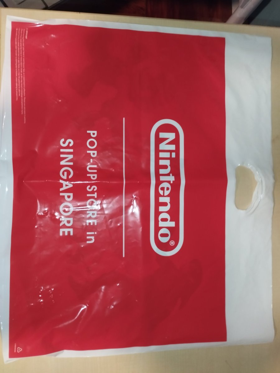 dsto3ds's tweet photo. My haul from the Nintendo Pop-Up store in Singapore (Late June 2025)!

I sadly couldn't do the Stamp Rally &amp; get its stickers (one of the employees said that it ran out of stock in early June). https://t.co/16MH0xrumv