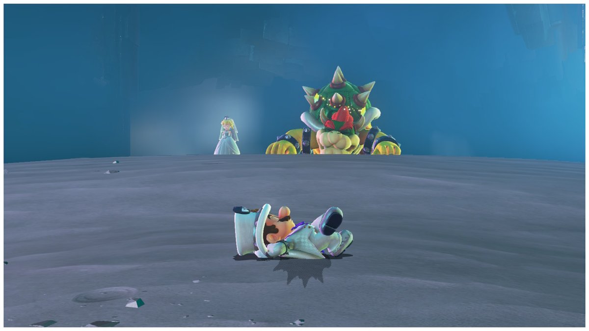 The princess has been saved. All is well.
#MarioOdyssey #supermario