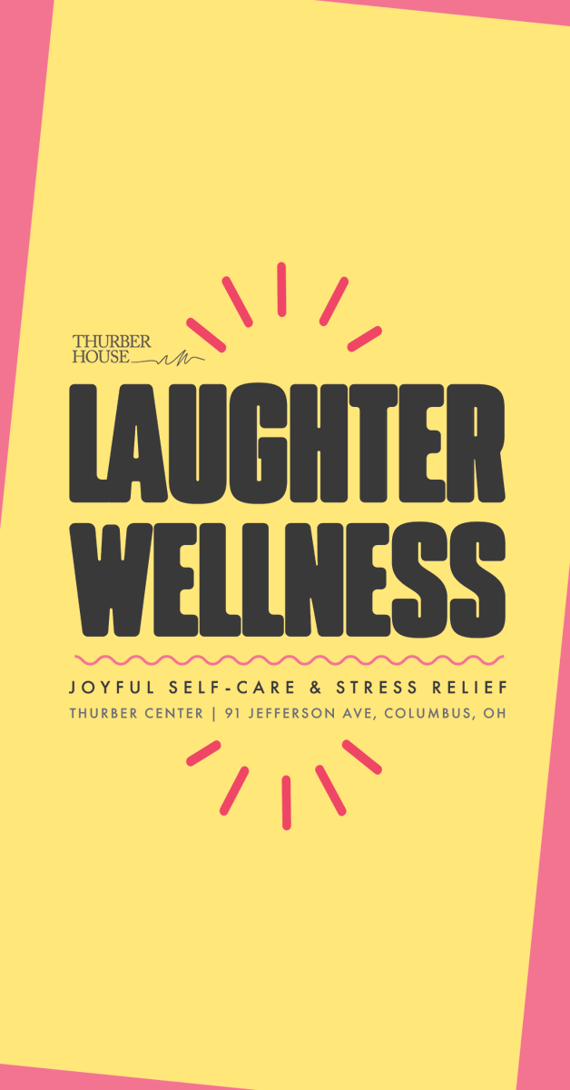 ThurberHouse's tweet image. 😂 NEW SESSION! 😂 Due to popular demand, we've added another #Laughter #Wellness class on Dec 13. Come #laugh with us!

Laughter #Yoga teacher, breathologist, &amp;amp; storyteller Lyn Ford will lead 1 hr of joyful relaxation &amp;amp; imaginative play. 😌

Register ➡️ thurberhouse.org/laughter-welln…