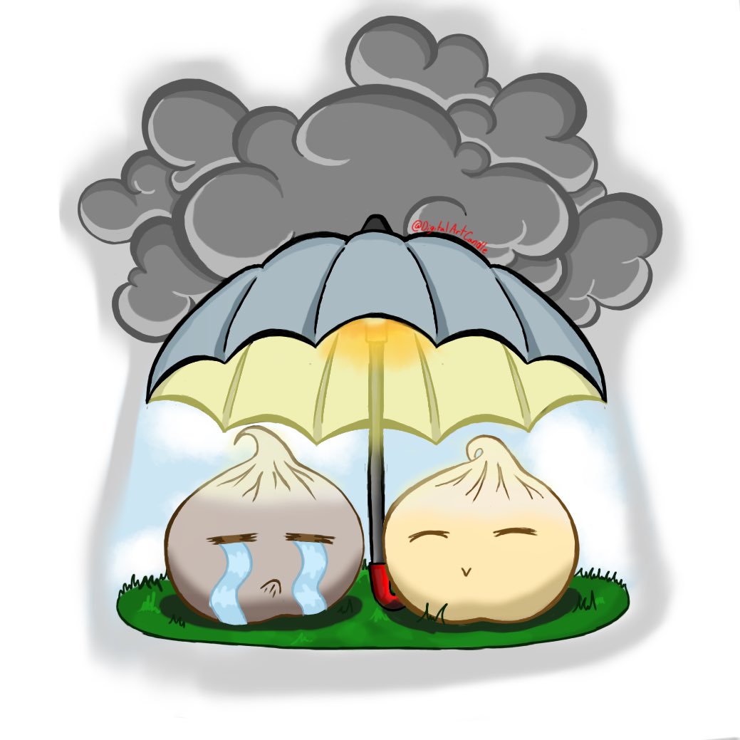 xandrabening's tweet photo. Cute little dumplings #art https://t.co/06QOXTSxEv