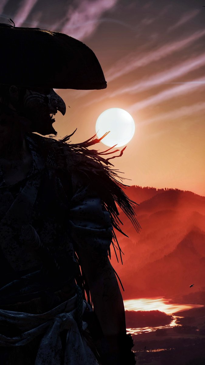 BandosVp's tweet photo. The Shadows of Tomorrow 🖤

#GhostOfYōtei 
#PS5Share #VPRT 
#VirtualPhotography https://t.co/q7IkFdNbEm