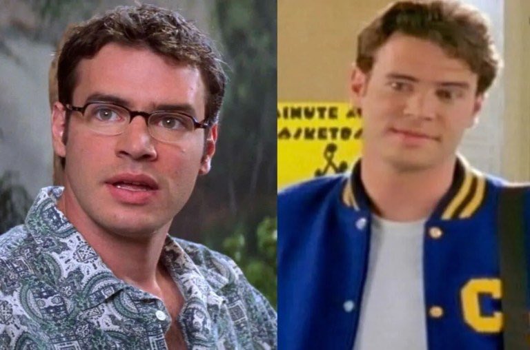 ScreamForever6's tweet image. I know I am very late to the party, but I started watching #DawsonsCreek (also written by Kevin Williamson), and I noticed Scott Foley (Roman) was in the show. I was like, woah! #SCREAM3