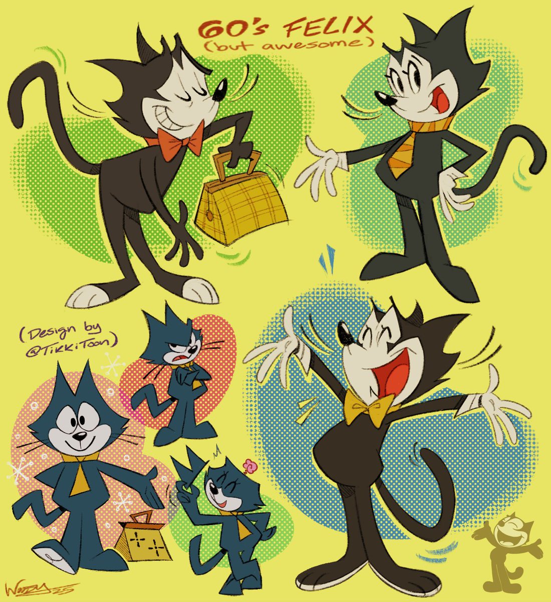 beastlyfigurine's tweet photo. the 60s cartoon kinda sucks actually
#felixthecat #redesign https://t.co/haZFMcorkp