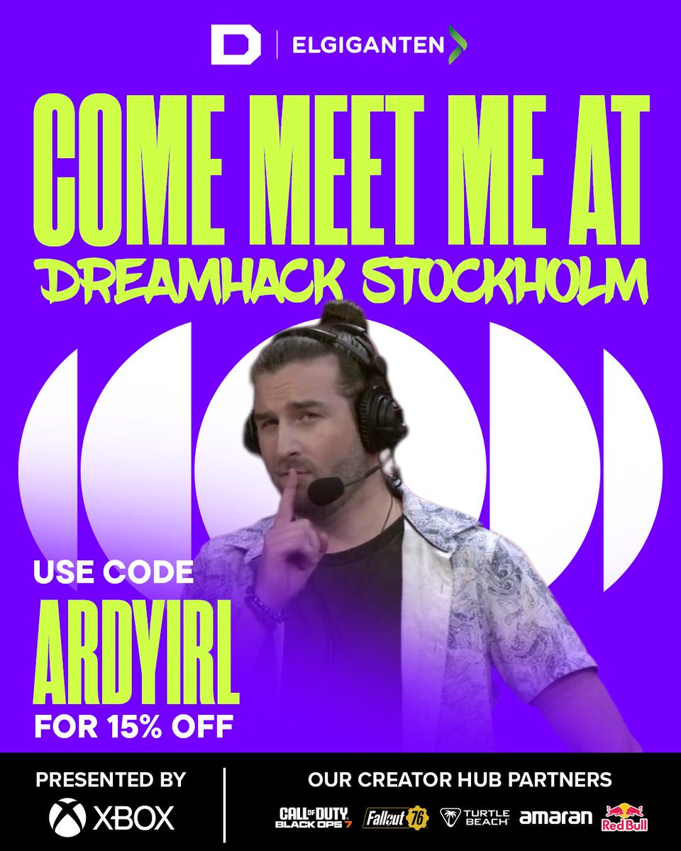 I'll see you all in Stockholm 😉♥️