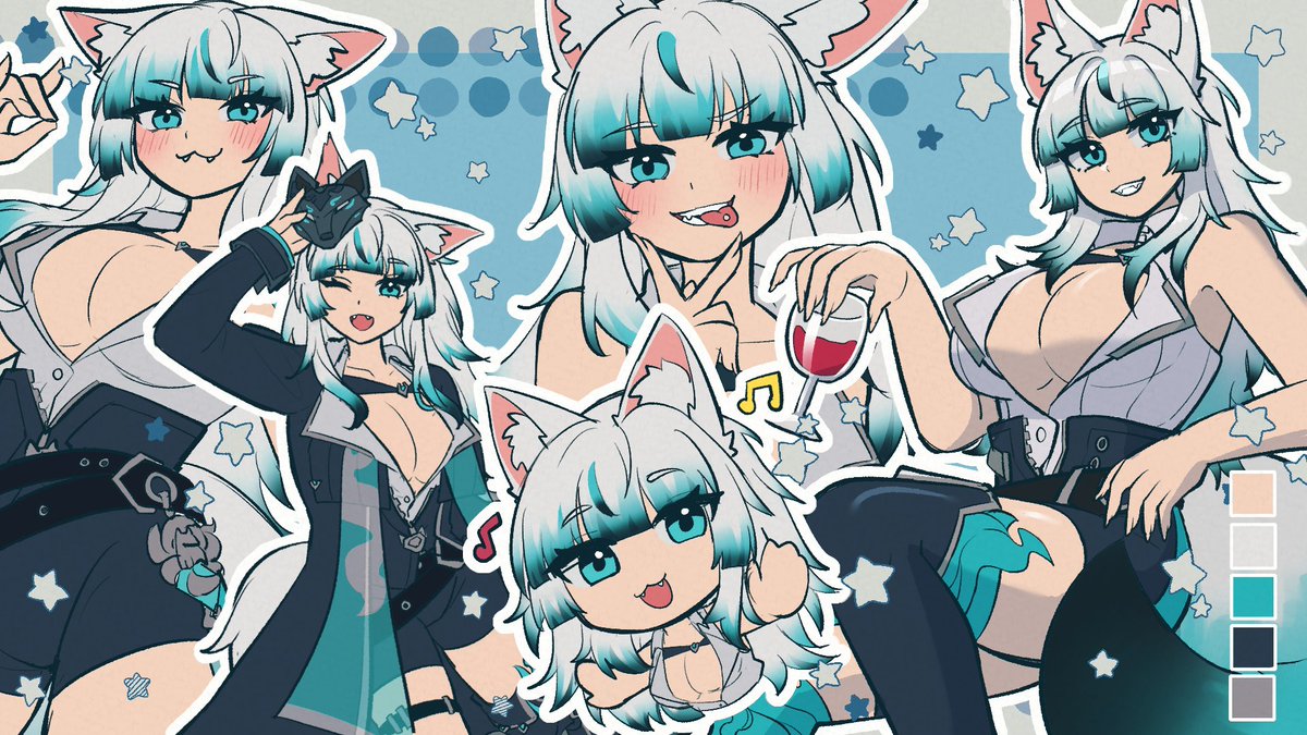 EvernightVT's tweet image. Tsukiko opening the Evernight bar for you degenerates! 
Streaming hours are 7pm MDT to 10pm MDT Tuesday/Wednesday/Thursday and Sundays! 

Discord: discord.gg/8uEAyWAaGP
Youtube: youtube.com/@EvernightVT 
Tiktok: tiktok.com/@EvernightVT 
Twitch: twitch.tv/evernight_vt

Art Tags:…