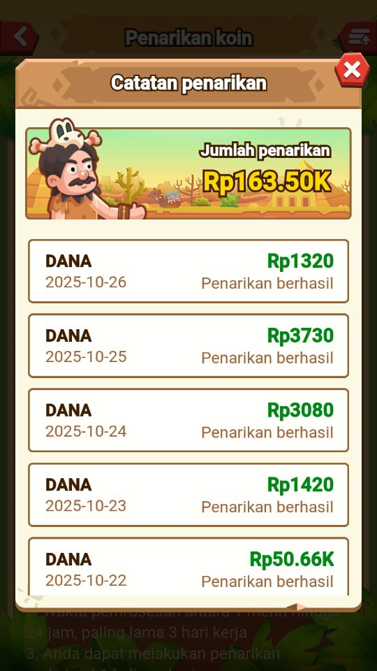 aridwiyanto_'s tweet photo. Download Crazy Rock:
https://t.co/lwF5bCEBtH
masukkan ID undangan: 26044612
& dapatkan Rp16K segera.
#CrazyRock #DANA #GoPay #OVO #PayPal #zonauang
Aku lagi sebar DANA Kaget nih!
Yuk, sikat segera sebelum melayang 💸💸💸
https://t.co/fwP61YdqQC https://t.co/8FOmgAkN1N