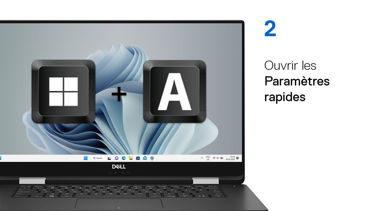 DellVousAide's tweet image. ⌨️ Les raccourcis clavier de #Windows11 peuvent vous aider à ouvrir des applications rapidement et facilement. 
Voici quelques raccourcis importants. 
Plus de détails ici 👉 del.ly/6019ACOuS 
Faites un Retweet si vous aimez ce contenu ! #DellAstuces #KeyboardShortcuts