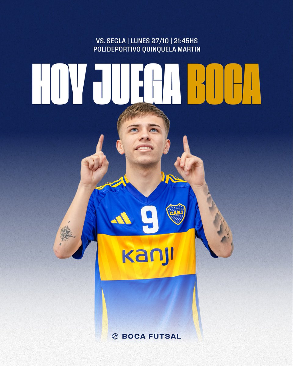 ¡𝗛𝗼𝘆 𝗷𝘂𝗲𝗴𝗮 #𝗕𝗼𝗰𝗮!

⚽🔵🟡🔵