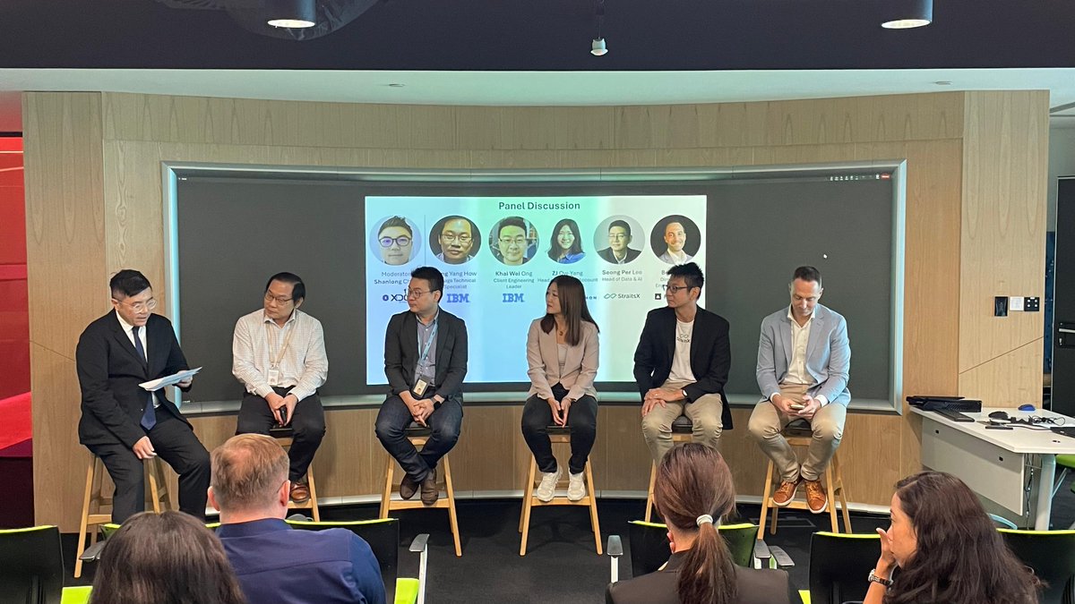 StraitsX's tweet image. Will enterprise excellence be the catalyst for Web3's mass adoption? 💡
Our Head of Data & AI, Lee Seong Per, joined leaders from @IBM, @BlockdaemonHQ, @FireblocksHQ, and @XDCNetwork for an engaging conversation on "Future-Proofing Infrastructure for Web3."
The focus was clear:…