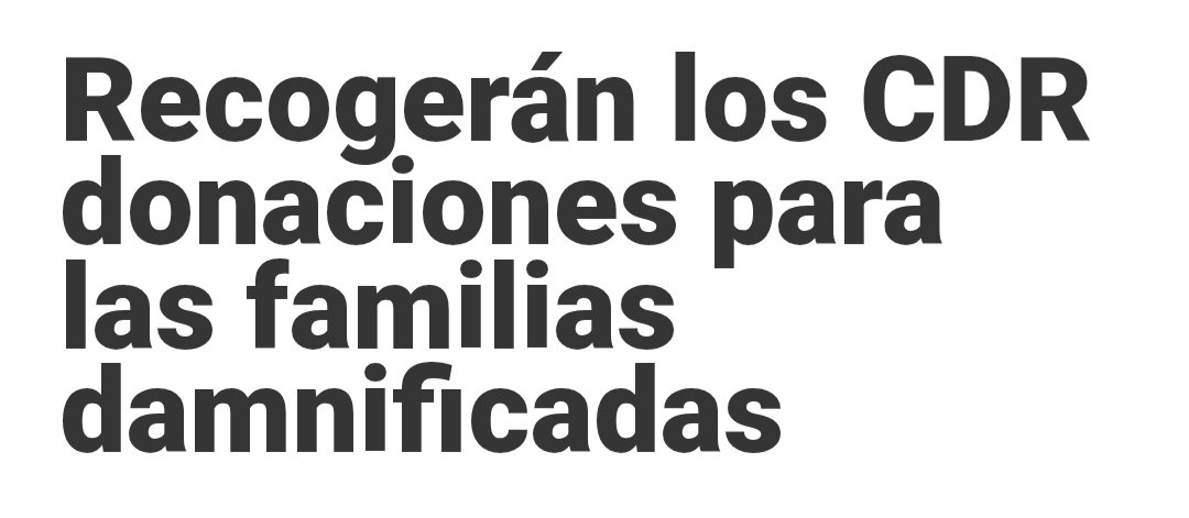 Ante los daños que se espera cause Melissa en las provincias orientales, los #CDRCuba estaremos recibiendo donaciones en las sedes municipales, provinciales y nacional de la organización, para ayudar a nuestros compatriotas afectados. #FuerzaCuba #Cuba #HuracanMelissa